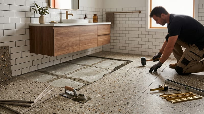 bathroom floor replacement cost - home improvement data and analysis